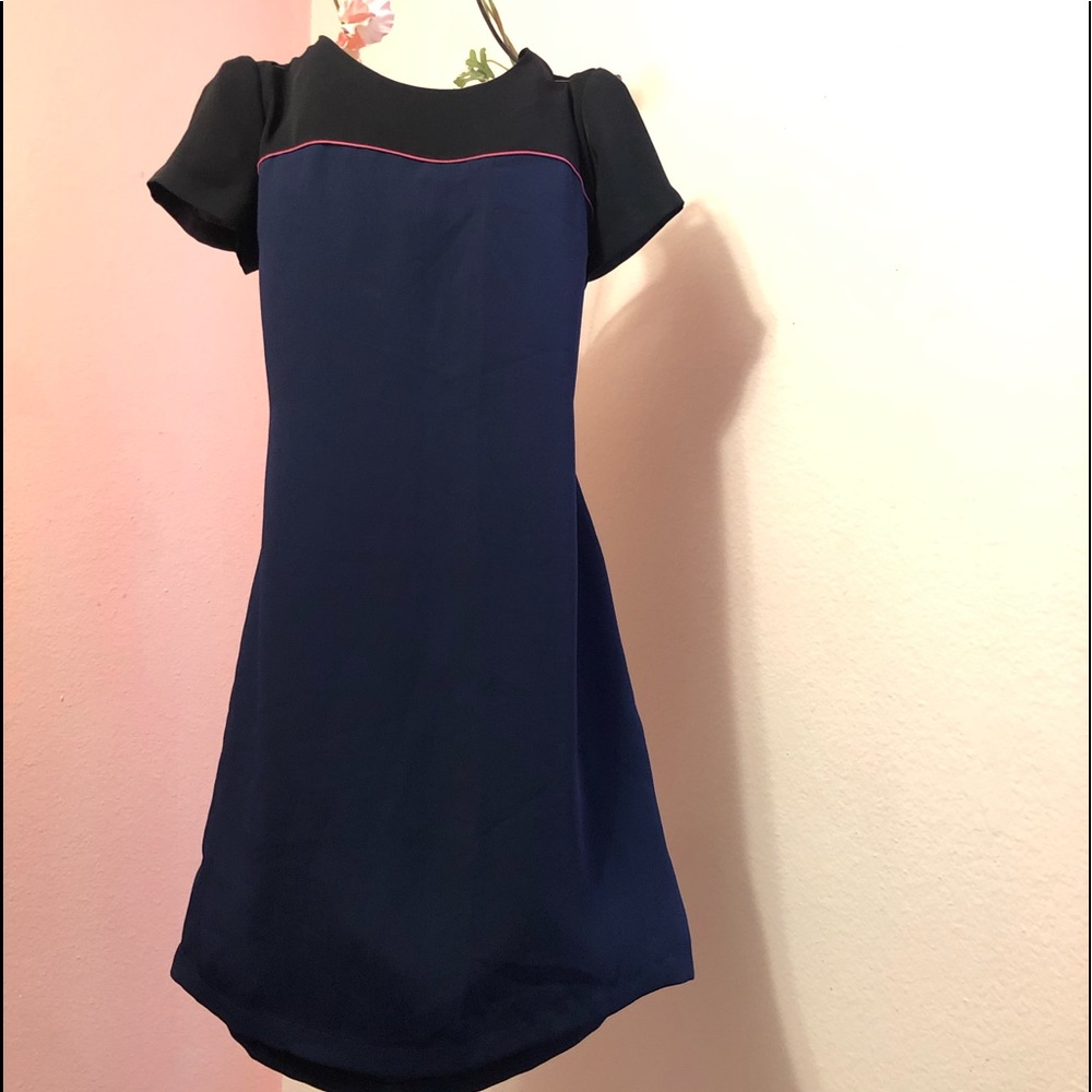 Like new. Black & dark navy’s Cynthia Rowley dress
